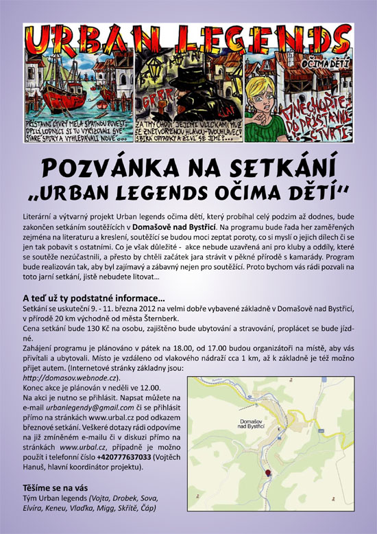 Obrázek ke článku Kasovní trhák pokračuje: Jarní setkání Urban legends se blíží II